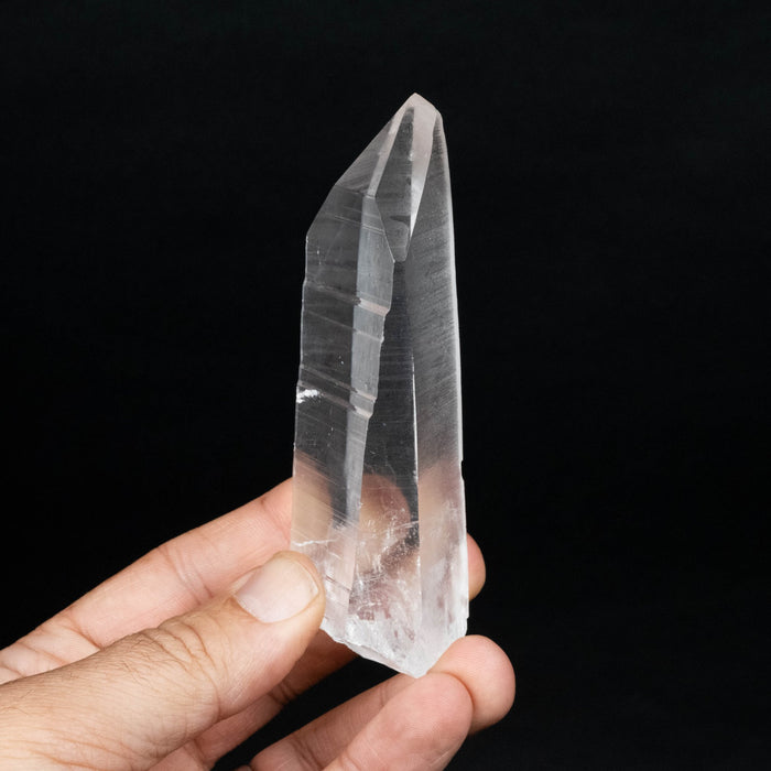 Lemurian Seed Quartz Crystal with Phantom 153 g 111x35mm - InnerVision Crystals