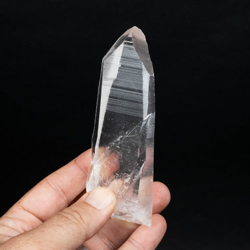 Lemurian Seed Quartz Crystal with Phantom 181 g 122x42mm - InnerVision Crystals