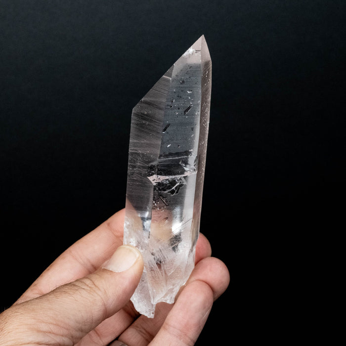 Lemurian Seed Quartz Crystal with Phantom 184 g 128x39mm - InnerVision Crystals