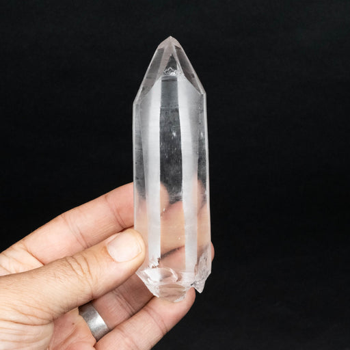 Lemurian Seed Quartz Crystal with Phantom 185 g 125x36mm - InnerVision Crystals