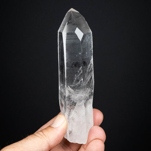 Lemurian Seed Quartz Crystal with Phantom 196 g 128x34mm - InnerVision Crystals