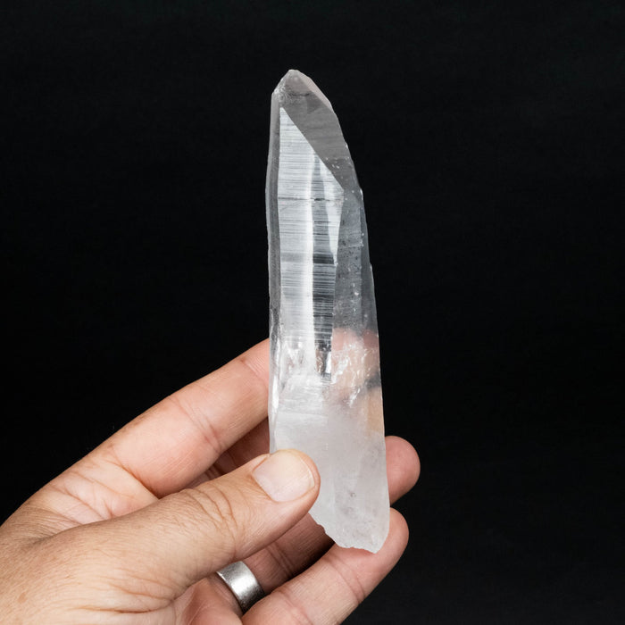 Lemurian Seed Quartz Crystal with Phantom 199 g 132x40mm - InnerVision Crystals