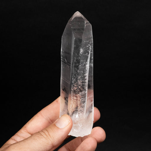 Lemurian Seed Quartz Crystal with Phantom 218 g 130x37mm - InnerVision Crystals