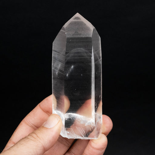 Lemurian Seed Quartz Crystal with Phantom 235 g 113x43mm - InnerVision Crystals