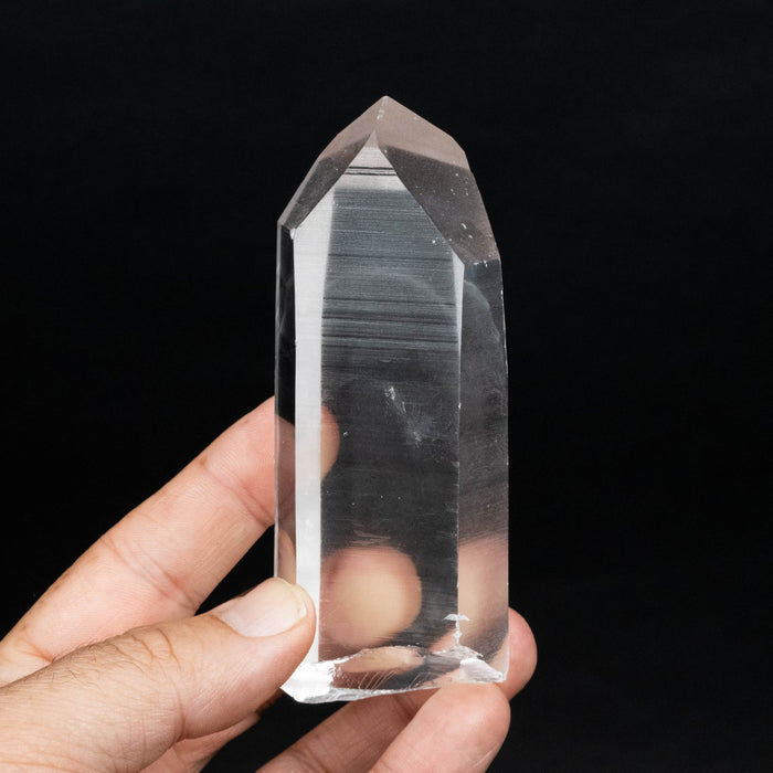 Lemurian Seed Quartz Crystal with Phantom 235 g 113x43mm - InnerVision Crystals