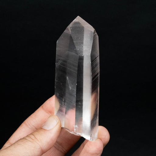 Lemurian Seed Quartz Crystal with Phantom 235 g 113x43mm - InnerVision Crystals