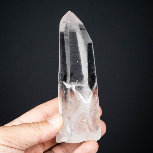 Lemurian Seed Quartz Crystal with Phantom 270 g 129x42mm - InnerVision Crystals