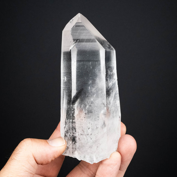 Lemurian Seed Quartz Crystal with Phantom 348 g 124x49mm - InnerVision Crystals