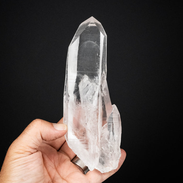 Lemurian Seed Quartz Crystal with Phantom 470 g 172x64mm - InnerVision Crystals