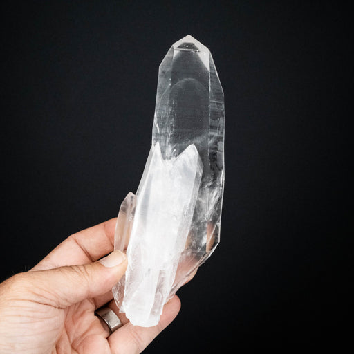Lemurian Seed Quartz Crystal with Phantom 470 g 172x64mm - InnerVision Crystals