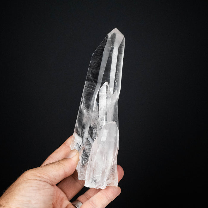 Lemurian Seed Quartz Crystal with Phantom 470 g 172x64mm - InnerVision Crystals