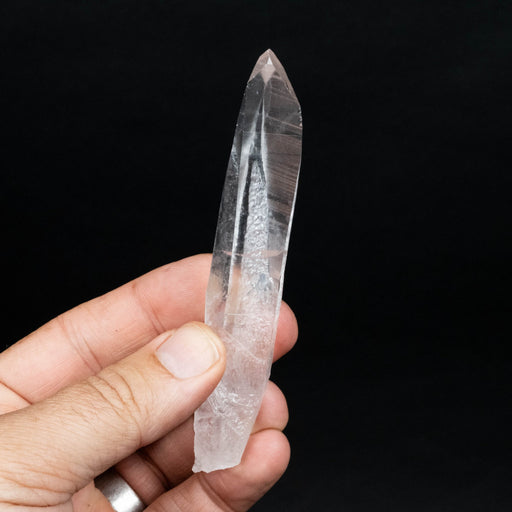Lemurian Seed Quartz Crystal with Phantom 50 g 115x18mm - InnerVision Crystals