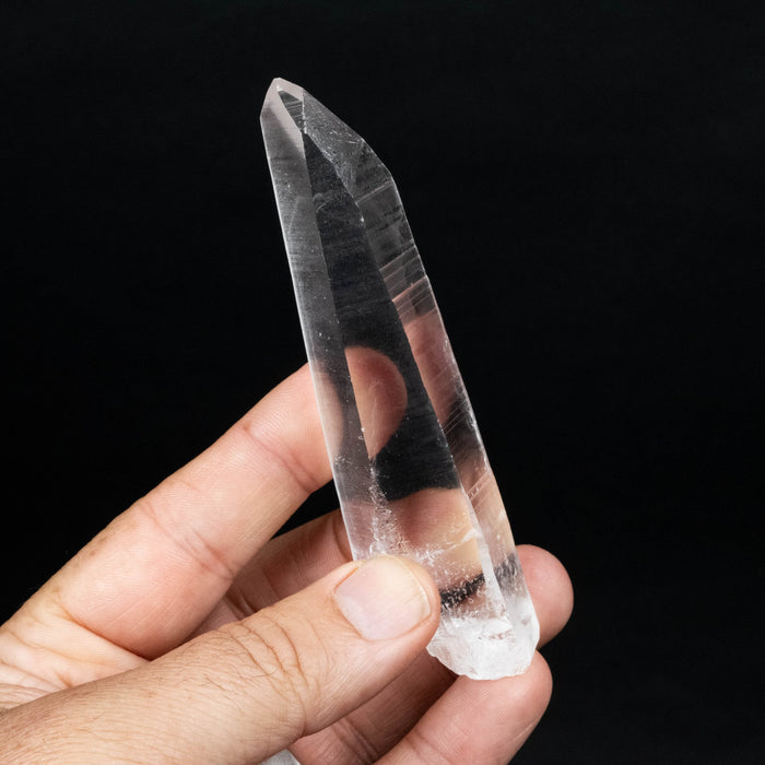 Lemurian Seed Quartz Crystal with Phantom 87 g 110x24mm - InnerVision Crystals
