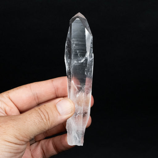 Lemurian Seed Quartz Crystal with Phantom 92 g 126x28mm - InnerVision Crystals