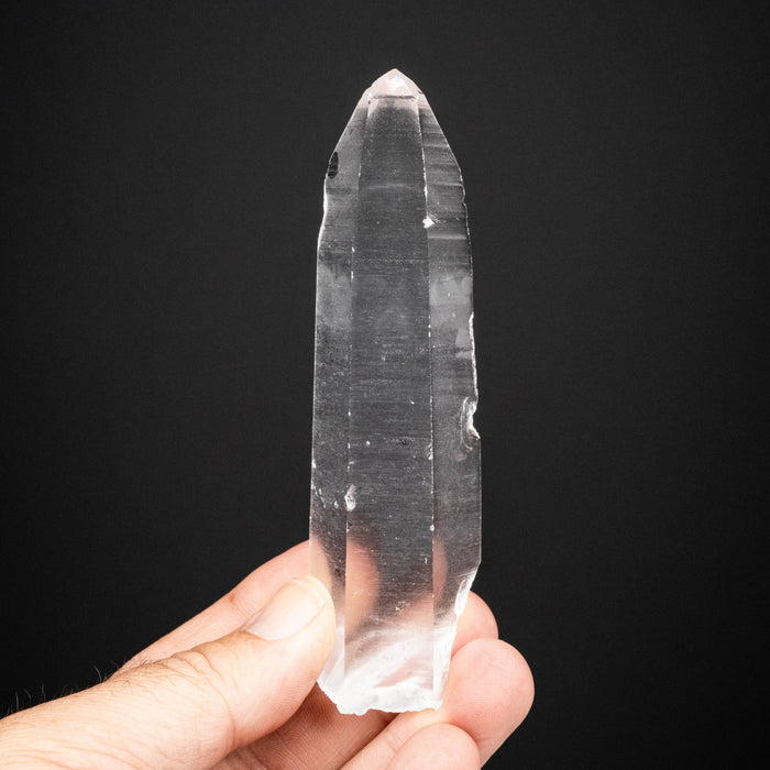 Lemurian Seed Quartz Crystal with Phantom 98 g 117x30mm - InnerVision Crystals