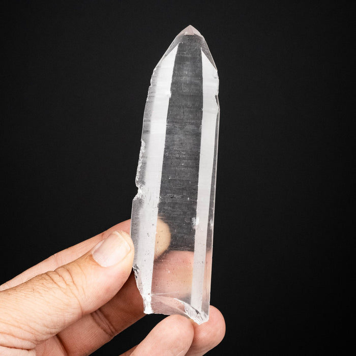 Lemurian Seed Quartz Crystal with Phantom 98 g 117x30mm - InnerVision Crystals