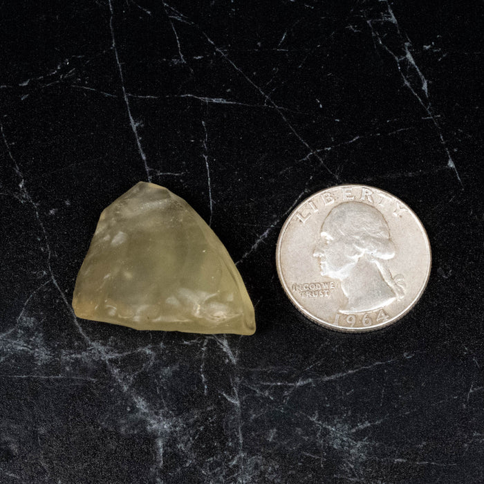 Libyan Desert Glass 10.45 g 29x26x15mm - InnerVision Crystals