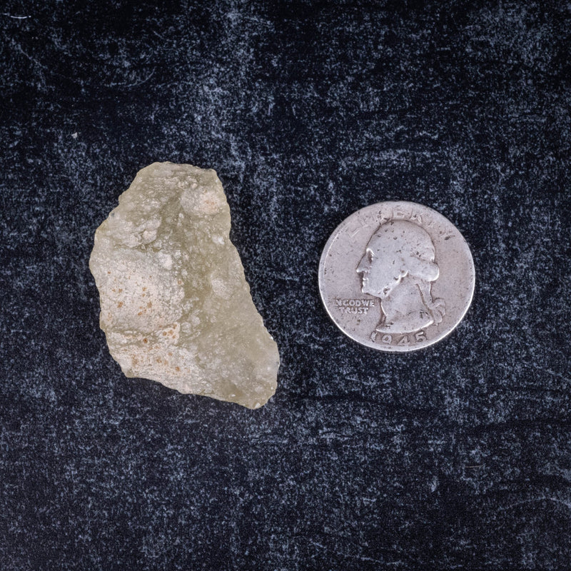 Libyan Desert Glass 15.27 g 44x25x19mm - InnerVision Crystals
