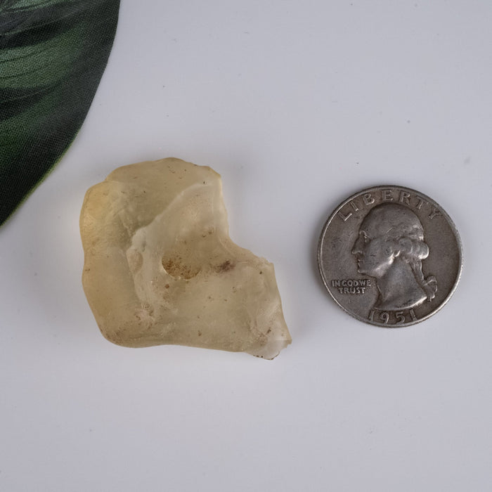 Libyan Desert Glass 15.54 g 40x31x16mm - InnerVision Crystals