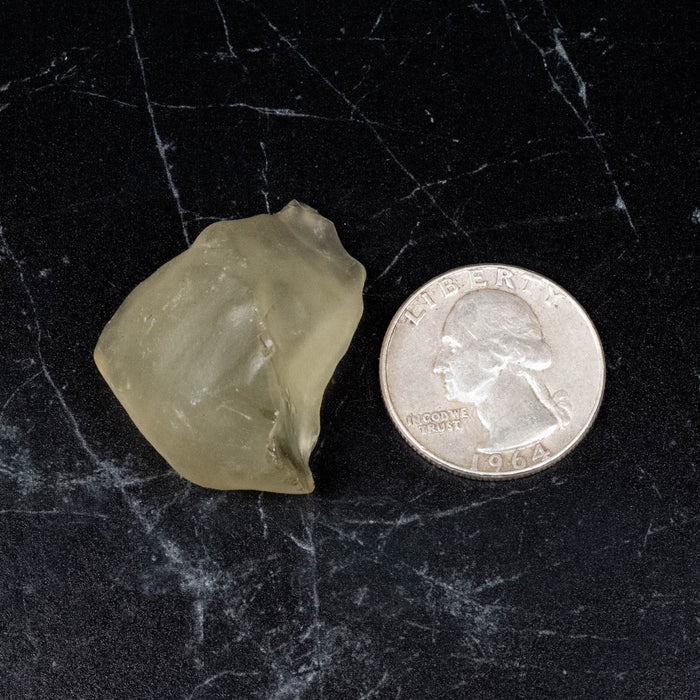 Libyan Desert Glass 16.26 g 35x26x22mm - InnerVision Crystals