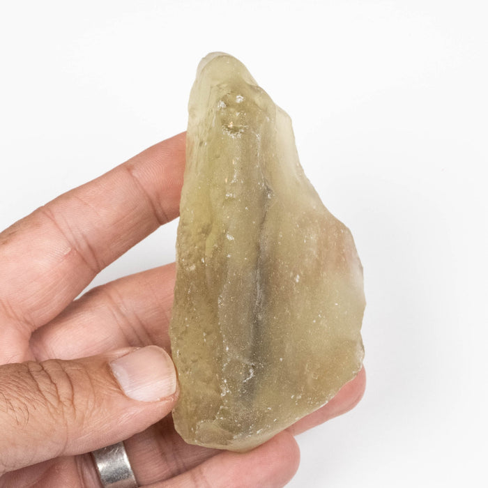 Libyan Desert Glass 196 g 95x57x39mm - InnerVision Crystals