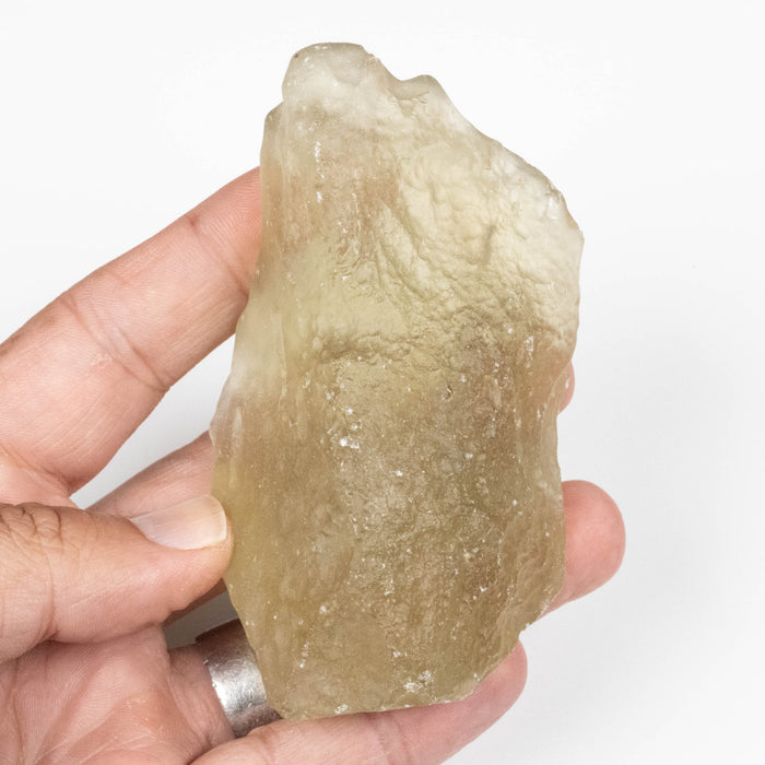 Libyan Desert Glass 196 g 95x57x39mm - InnerVision Crystals