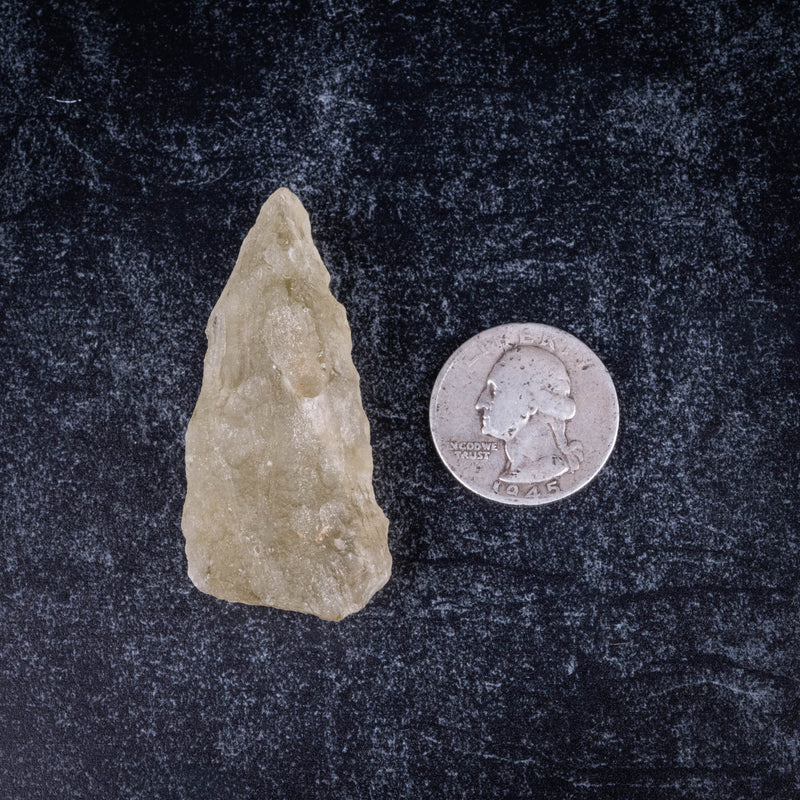 Libyan Desert Glass 22.02 g 58x25x20mm - InnerVision Crystals
