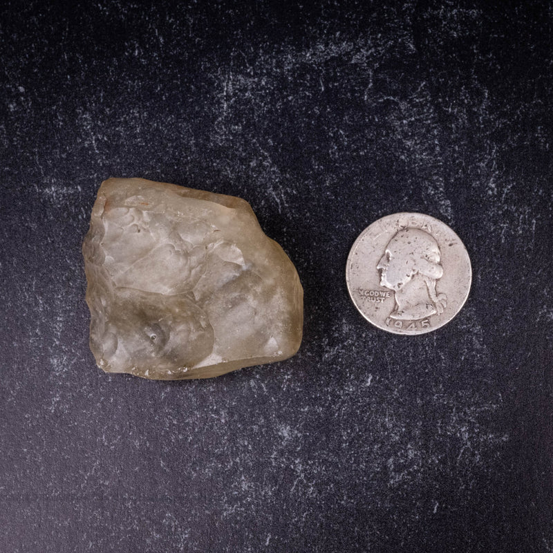 Libyan Desert Glass 40.16 g 48x37x20mm - InnerVision Crystals