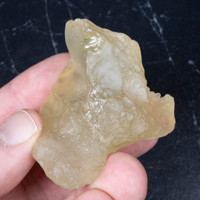 Libyan Desert Glass 57.34 g 50x40x36mm - InnerVision Crystals