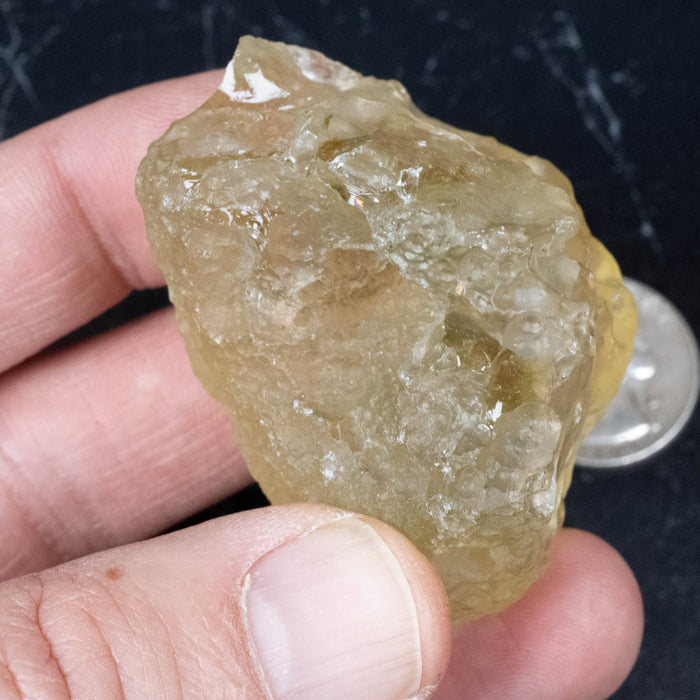 Libyan Desert Glass 78.18 g 52x4744mm - InnerVision Crystals