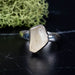 Libyan Desert Glass Ring 12x9mm Size 6 .925 Silver - InnerVision Crystals