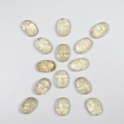 Libyan Desert Glass Scarab Gemstone Carving 15x10mm - InnerVision Crystals