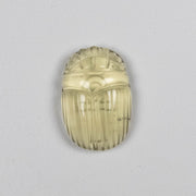 Libyan Desert Glass Scarab Gemstone Carving 25x16mm - InnerVision Crystals