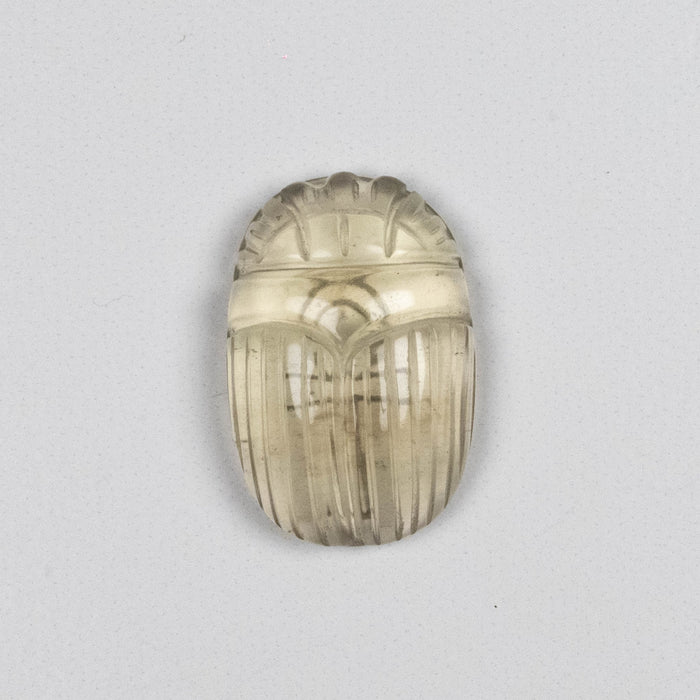 Libyan Desert Glass Scarab Gemstone Carving 25x16mm - InnerVision Crystals