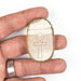 Libyan Desert Glass Scarab Gemstone Carving 27.61 g 49x31mm - InnerVision Crystals