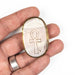 Libyan Desert Glass Scarab Gemstone Carving 28.35 g 49x31mm - InnerVision Crystals