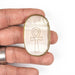 Libyan Desert Glass Scarab Gemstone Carving 28.89 g 49x32mm - InnerVision Crystals
