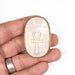 Libyan Desert Glass Scarab Gemstone Carving 29.36 g 49x32mm - InnerVision Crystals