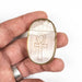 Libyan Desert Glass Scarab Gemstone Carving 29.55 g 49x32mm - InnerVision Crystals