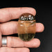 Libyan Desert Glass Scarab Gemstone Carving 29.96 g 49x32mm - InnerVision Crystals