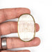 Libyan Desert Glass Scarab Gemstone Carving 31.93 g 50x32mm - InnerVision Crystals