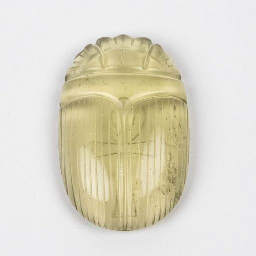 Libyan Desert Glass Scarab Gemstone Scarab 26.84 g 49x32mm - InnerVision Crystals