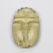 Libyan Desert Glass Scarab Gemstone Scarab 28.30 g 49x32mm - InnerVision Crystals