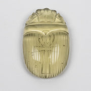 Libyan Desert Glass Scarab Gemstone Scarab 28.40 g 49x32mm - InnerVision Crystals