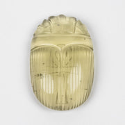 Libyan Desert Glass Scarab Gemstone Scarab 28.44 g 49x32mm - InnerVision Crystals
