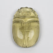 Libyan Desert Glass Scarab Gemstone Scarab 28.53 g 49x32mm - InnerVision Crystals