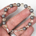 Meteorite + Libyan Desert Glass Bead Bracelet 7" - InnerVision Crystals