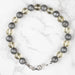 Meteorite + Libyan Desert Glass Bead Bracelet 8" - InnerVision Crystals
