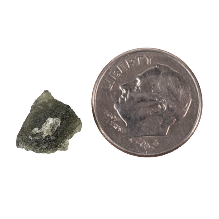Moldavite 0.64 g 10x8x5mm - InnerVision Crystals