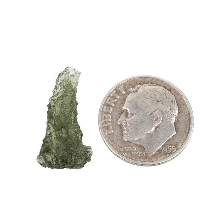 Moldavite 0.73 g 19x10x6mm - InnerVision Crystals